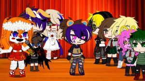 || Skyes Singing Battles: Aftons vs MHA || Afton Family || MHA ||