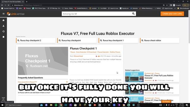 Fluxus Free Full Key Bypass Tutorial Working 2022 (Roblox Hack) смотреть онлайн