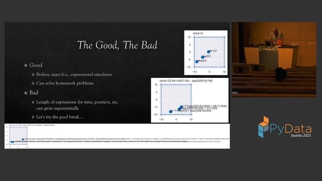 Carl Kadie - A Perfect, Infinite-Precision, Game Physics in Python | PyData Seattle 2023 смотреть онлайн