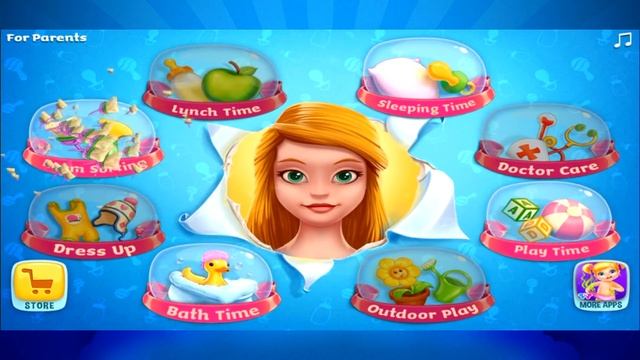 Fun Care Kids Game - Baby Twins Adorable Two - Play Babysitter Dress Up, Care Games For Children смотреть онлайн