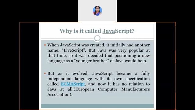 III MSCS UNIT III Introduction to Java Script смотреть онлайн