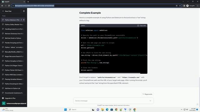 Python Selenium Webdriver using xpath to find a raw string without a tag in html смотреть онлайн