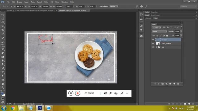 Ep19 - Social Media Banner Tutorial in Photoshop English смотреть онлайн