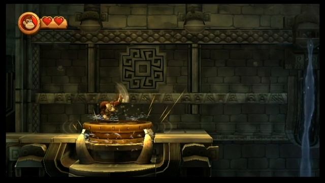 Прохождение Donkey Kong Country Returns №7 начало уровня Руины смотреть онлайн