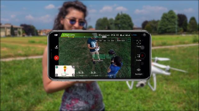 La potenza del sistema di volo DJI - Il Phantom 4 Pro V2.0 VOLA DA SOLO! смотреть онлайн