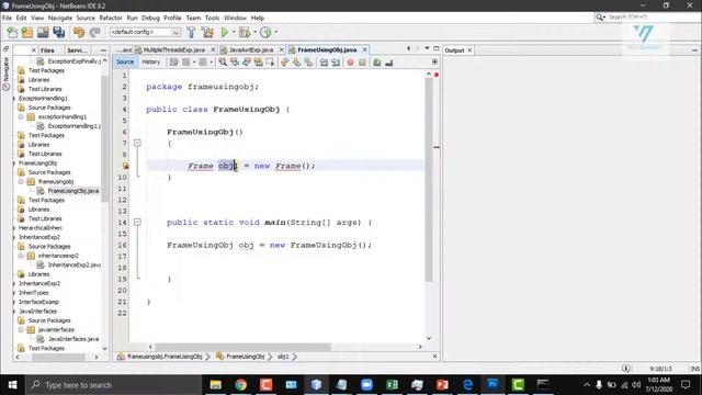 59 | java Awt in urdu Creating Frame part 2 | java tutorial for beginners in urdu смотреть онлайн