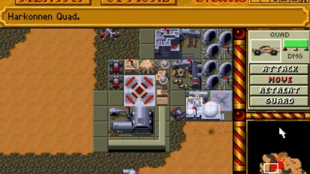 Dune II: The Building of a Dynasty (Harkonnen: Mission 7) (Westwood) (MS-DOS) [1992] [PC Longplay] смотреть онлайн