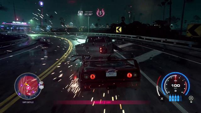Ferrari F40 '87 | Need For Speed Heat | HD | gameplay | no commentary | part 2 смотреть онлайн