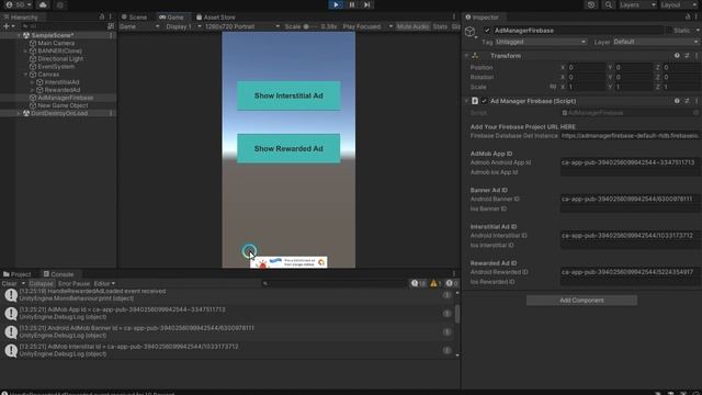 Admob ID Manager Via Firebase смотреть онлайн