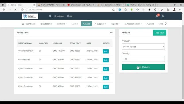 Laravel Pharmacy Management System Free Source Code | 2021 смотреть онлайн