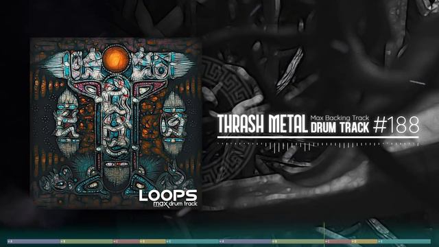 Thrash Metal Drum Track / Vektor Style / 200 Bpm