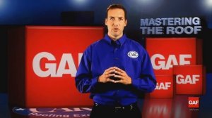 GAF: Установка фронтальных планок кровли.