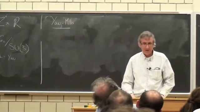 Gauge Theory and Exceptional Holonomy - Simon Donaldson смотреть онлайн