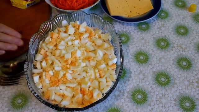 Кулинария.Быстро и Вкусно.Салат Бунито.#Салат.