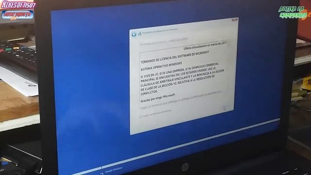 Unboxing de Hp core i5 7200U-14 bs026la e instalacion windows 10 смотреть онлайн