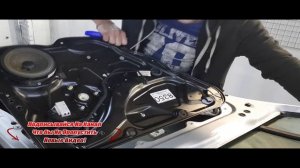 Как разобрать дверь VW Passat B6