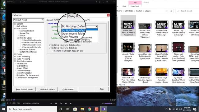 How to enable Autoplay and repeat play video on km Player in Bangla | Auto Playlist From File смотреть онлайн