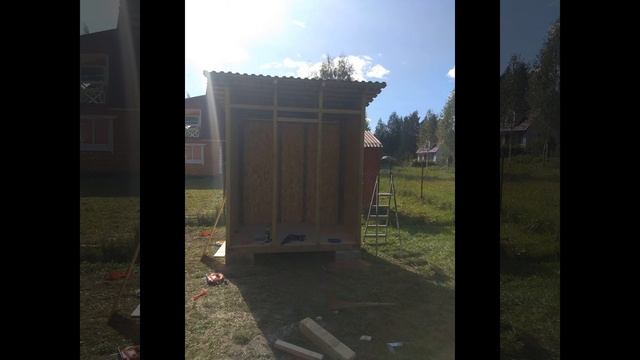 Сарай на даче своими руками смотреть онлайн