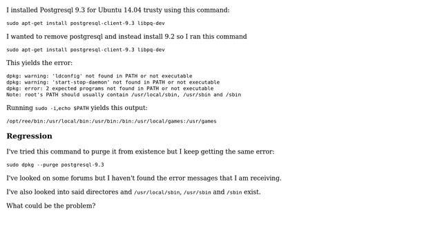 Ubuntu: I'm unable to remove postgresql 9.3 after installing it (2 Solutions!!) смотреть онлайн