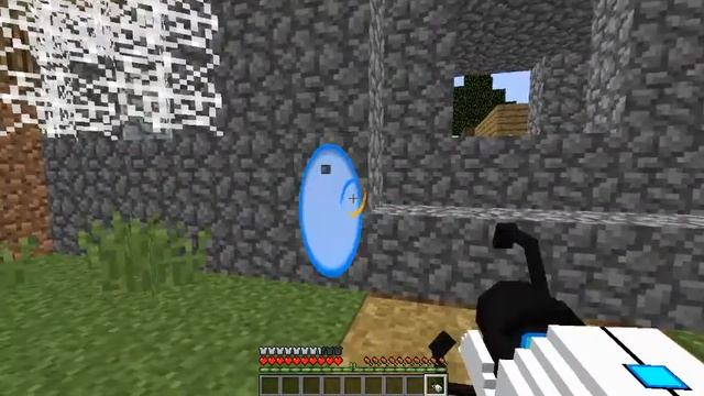 Мод на Portal Gun для Майнкрафт 1.12.2. смотреть онлайн