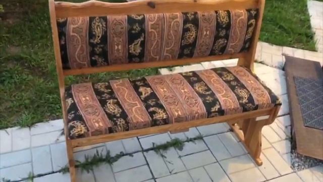 Реставрация лавочки своими руками. смотреть онлайн