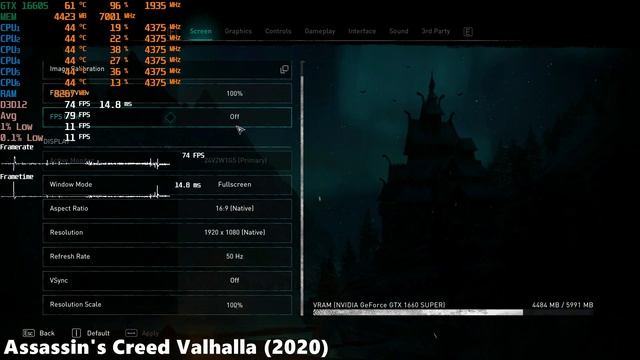 GTX 1660 SUPER Test in 30 Games in 2021 смотреть онлайн