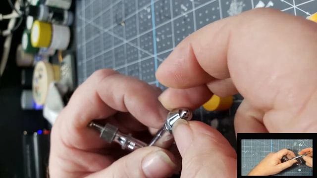 Replacing my airbrush nozzle смотреть онлайн