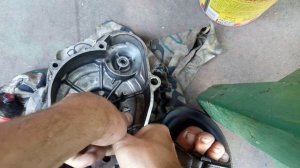 Как собрать кик-стартер на скутере Honda dio