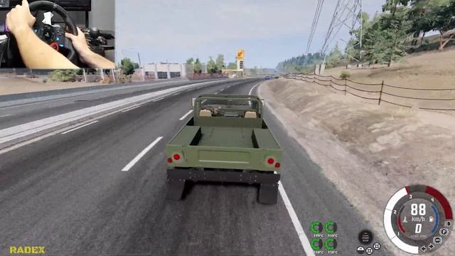 GUNNER PATRIOT - BeamNG Drive Cam #83 | Radex смотреть онлайн