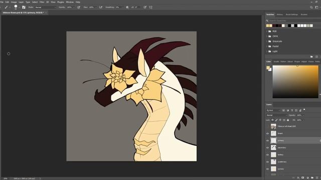 ✽ Hibiscus ✽ Speedpaint