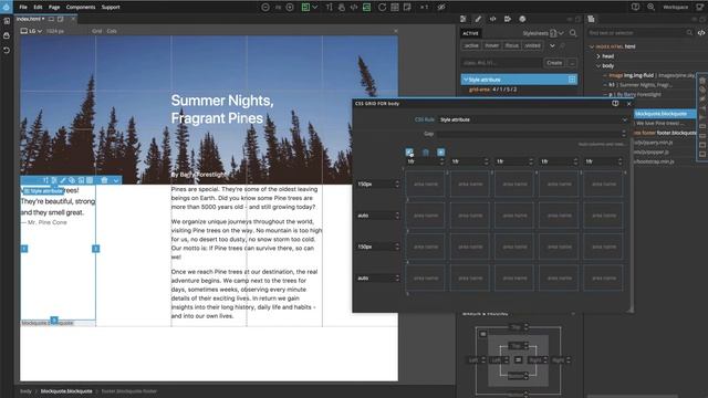 4. Dropping Elements in the Grid - Summer Nights, a CSS Grid Tutorial смотреть онлайн