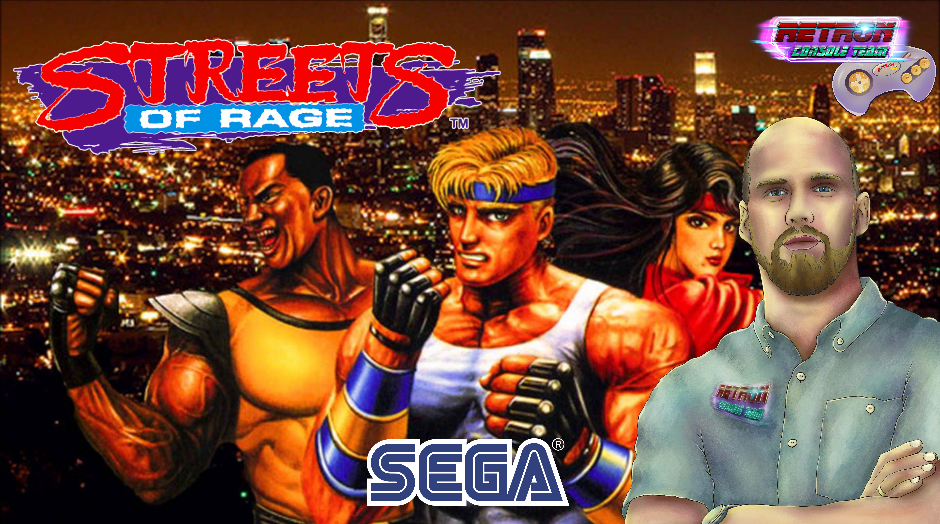 Street Of Rage 1 / SEGA / ( играем вместе с Just Solarka )