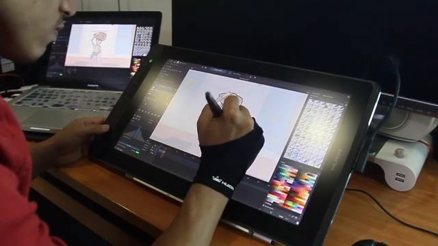 Huion Kamvas Pro 16 unboxing & review (2021) смотреть онлайн