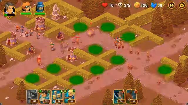 Syndicate 3 heroes TD level 27 green labyrinth смотреть онлайн