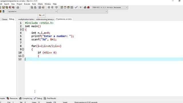 C Program to Check whether a number is Prime or not. смотреть онлайн