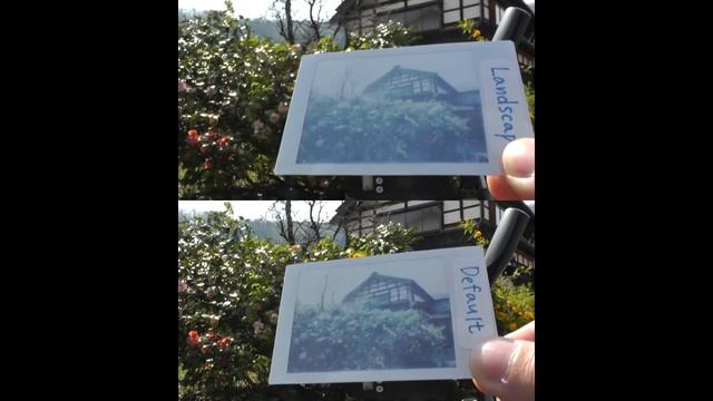 FUJIFILM instax mini 90 『Landscape Mode/Default』標準と風景モードで撮り比べ！ смотреть онлайн