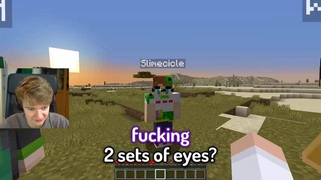 Minecraft’s Laser Eye Mod Is Hilarious смотреть онлайн
