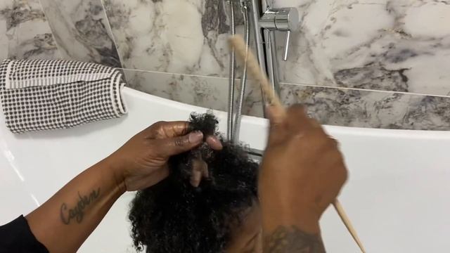 EASY DETANGLING ON 4C HAIR| MOISTURIZING, CURL DEFINING, GROWTH PROMOTING WASH ROUTINE