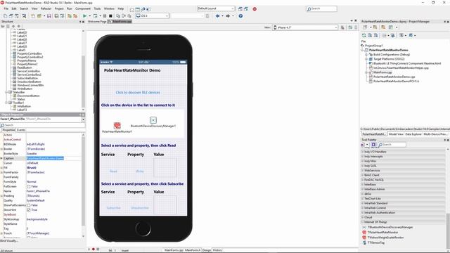 Using the Polar H7 Heart Rate Monitor ThingConnect IoT component in your C++ Apps смотреть онлайн