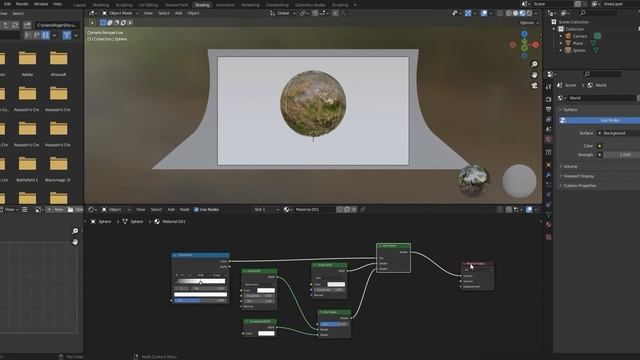 Glass Reflection | Blender Tutorial смотреть онлайн