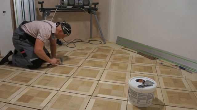 Как сделать паз в паркете. смотреть онлайн