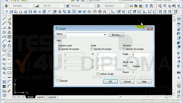 AutoCad - Εισαγωγή αρχείων ειδικών εφαρμογών смотреть онлайн