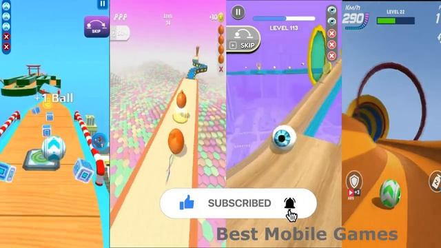 Sky Rolling vs Going Balls vs Action Balls vs Raccing Ball #59 I All level gameplay Android, IOS смотреть онлайн