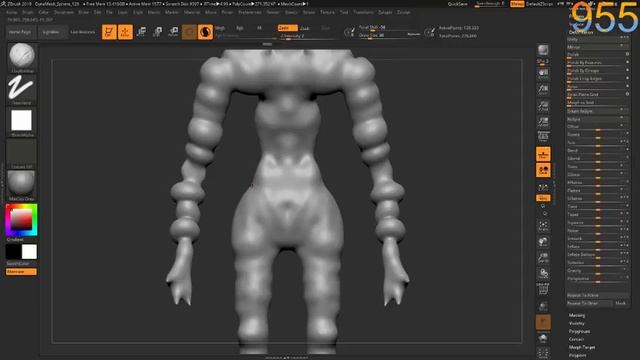 Zbrush 2018 Unreal Engine 4 Game Build смотреть онлайн