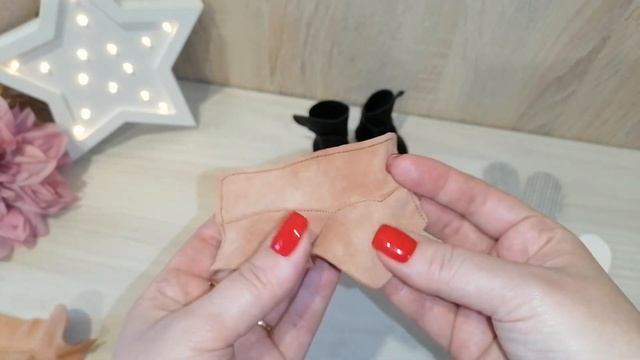 Всего лишь ОДНА деталь и сапожки для куклы ровные и красивые! МК+выкройка смотреть онлайн