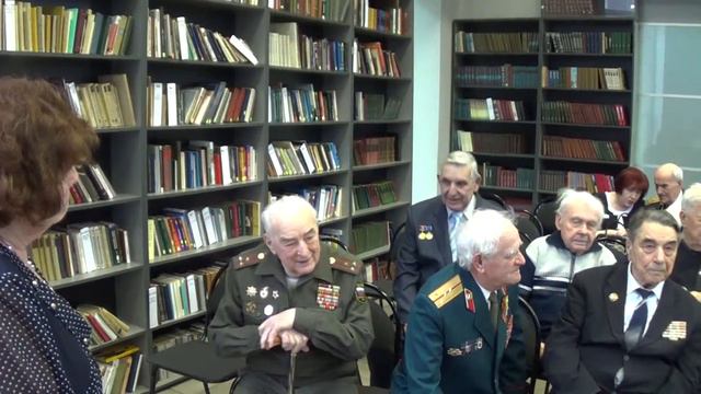 День защитника Отечества в библиотеке им. А.Леонова 2/3 смотреть онлайн