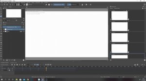 раскадровка и аниматик в новой  Krita 5