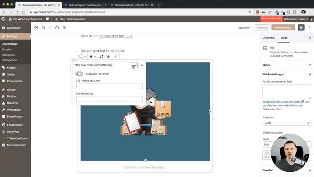 Wie du in WordPress Links einfügen kannst - Gutenberg & Classic [Deutsch] смотреть онлайн
