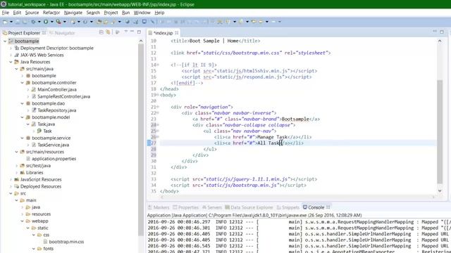 Spring Boot + Spring Data JPA + Bootstrap смотреть онлайн