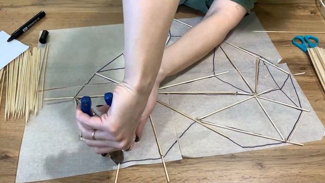 Склеила органайзер для фоток и записок на стену! смотреть онлайн